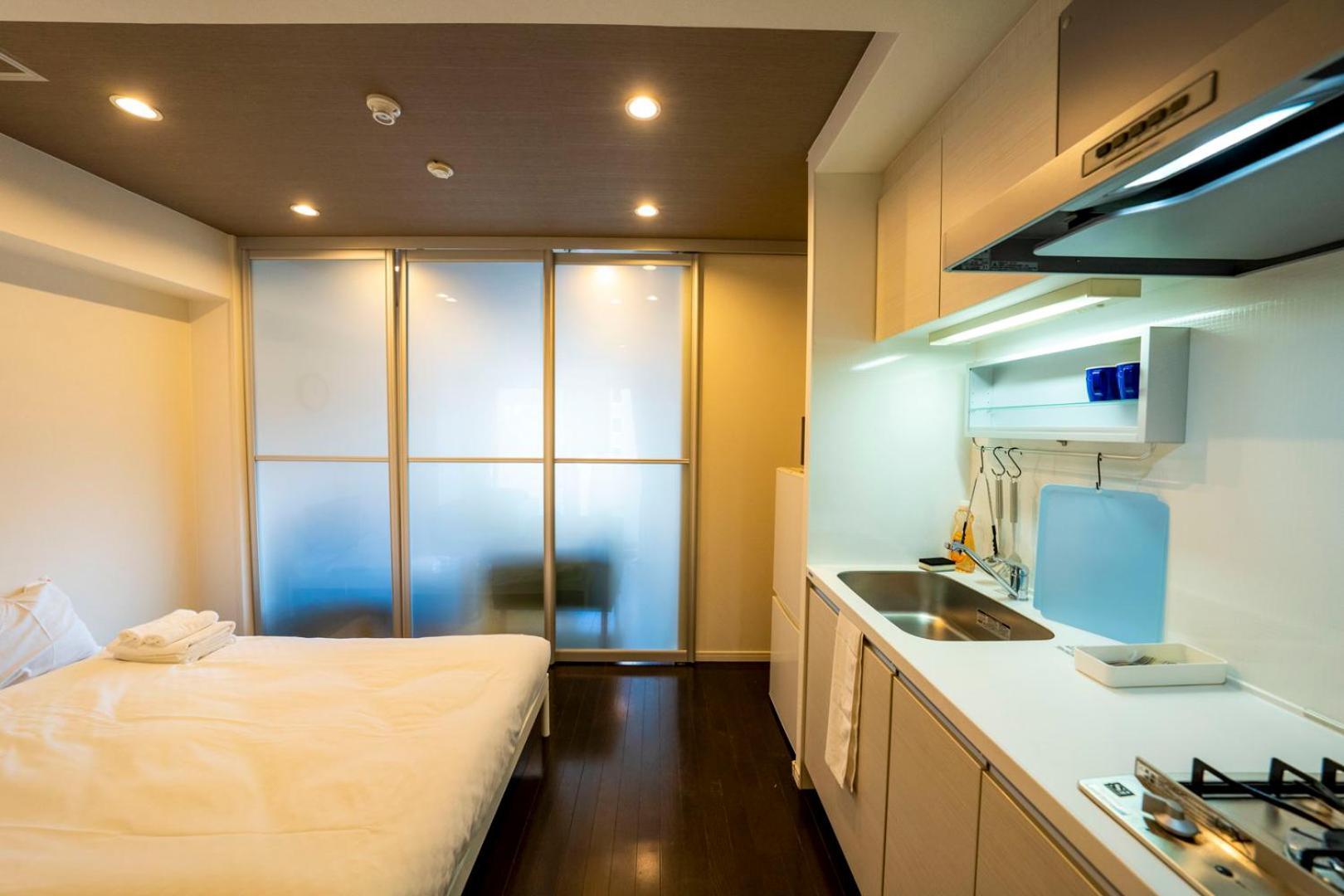 Sakimoto Residence Namba Minami Osaka Værelse billede